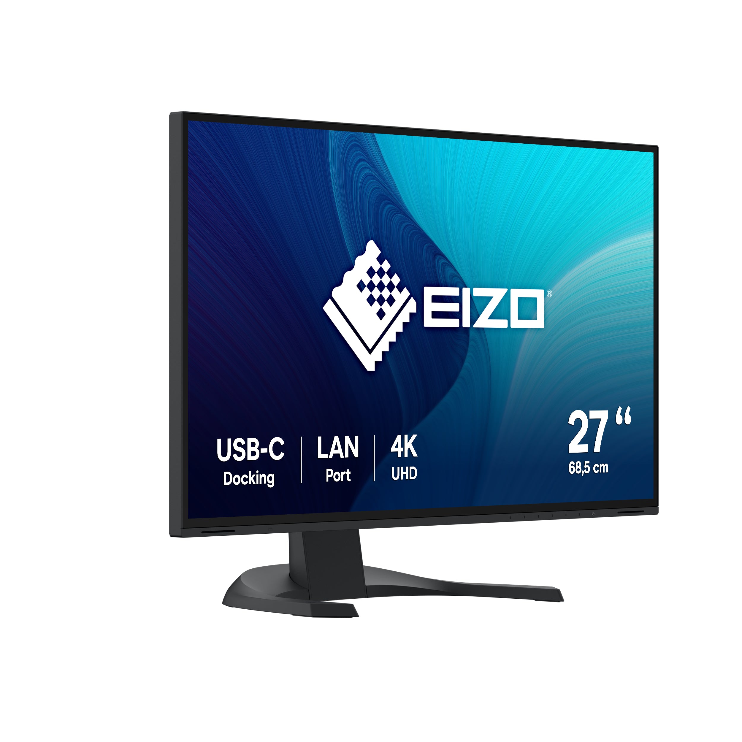 EIZO FlexScan EV2740X-BK LED display 68,6 cm (27") 3840 x 2160 pixels 4K Ultra HD LCD Noir
