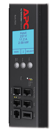 APC Netshelter - Rack PDU 2G - Mesuré par prise avec commutation - 0U 16A 100-240V -