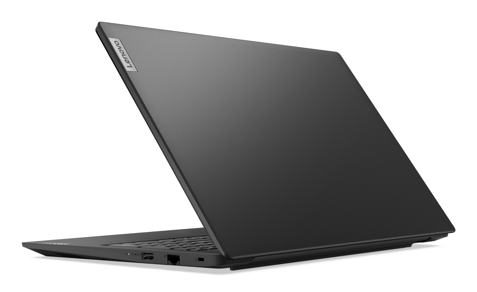 Lenovo V15 G4 AMN AMD Ryzen™ 5 7520U Ordinateur portable 39,6 cm (15.6") Full HD 8 Go LPDDR5-SDRAM 256 Go SSD Wi-Fi 5 (802.11ac) Windows 11 Pro Allemand Noir
