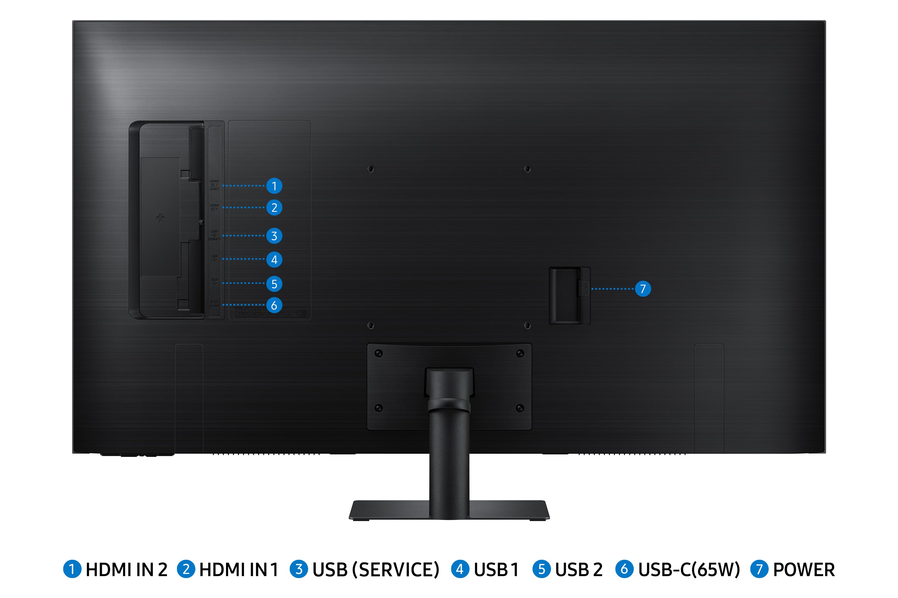 Samsung M70D écran plat de PC 109,2 cm (43") 3840 x 2160 pixels 4K Ultra HD LCD Noir