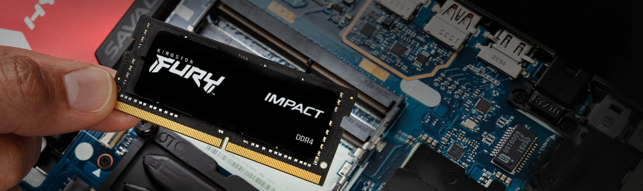Kingston Technology FURY 64GB 3200MT/s DDR4 CL20 SODIMM (Kit of 2) Impact