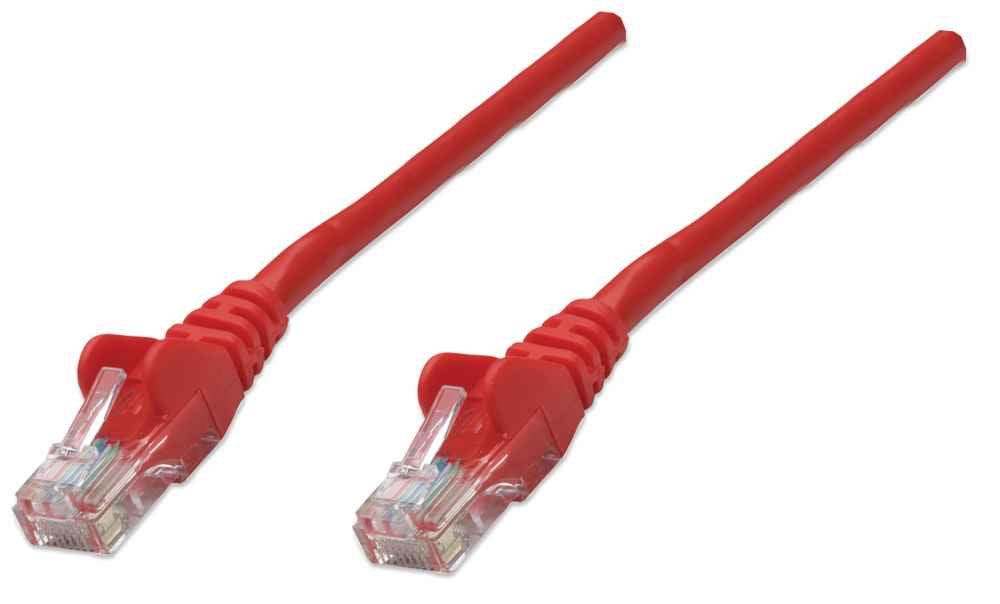 Intellinet 319300 câble de réseau Rouge 2 m Cat5e U/UTP (UTP)