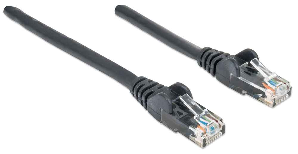 Intellinet 342049 câble de réseau Noir 1 m Cat6 U/UTP (UTP)