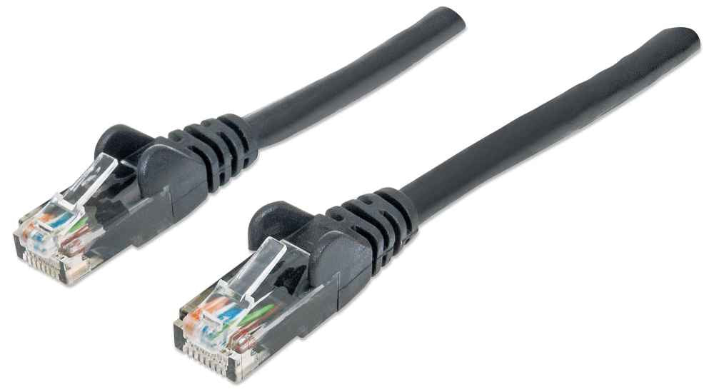 Intellinet 342049 câble de réseau Noir 1 m Cat6 U/UTP (UTP)
