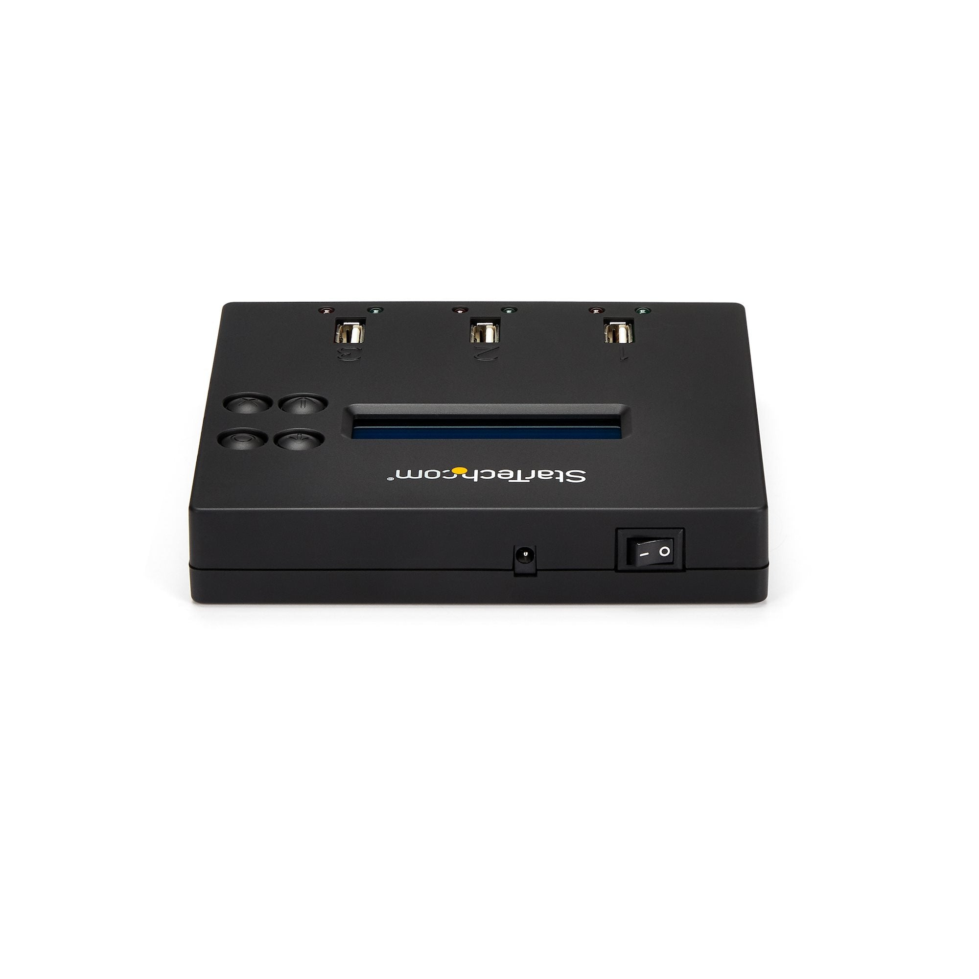 StarTech.com Duplicateur et Effaceur Autonome de 1 à 2 clés USB, Copieur de Plusieurs Clés USB, Copie Système et Fichier et Secteur par Secteur, 1,5 Go/min, Effacement en 3 Passes, Affichage LCD