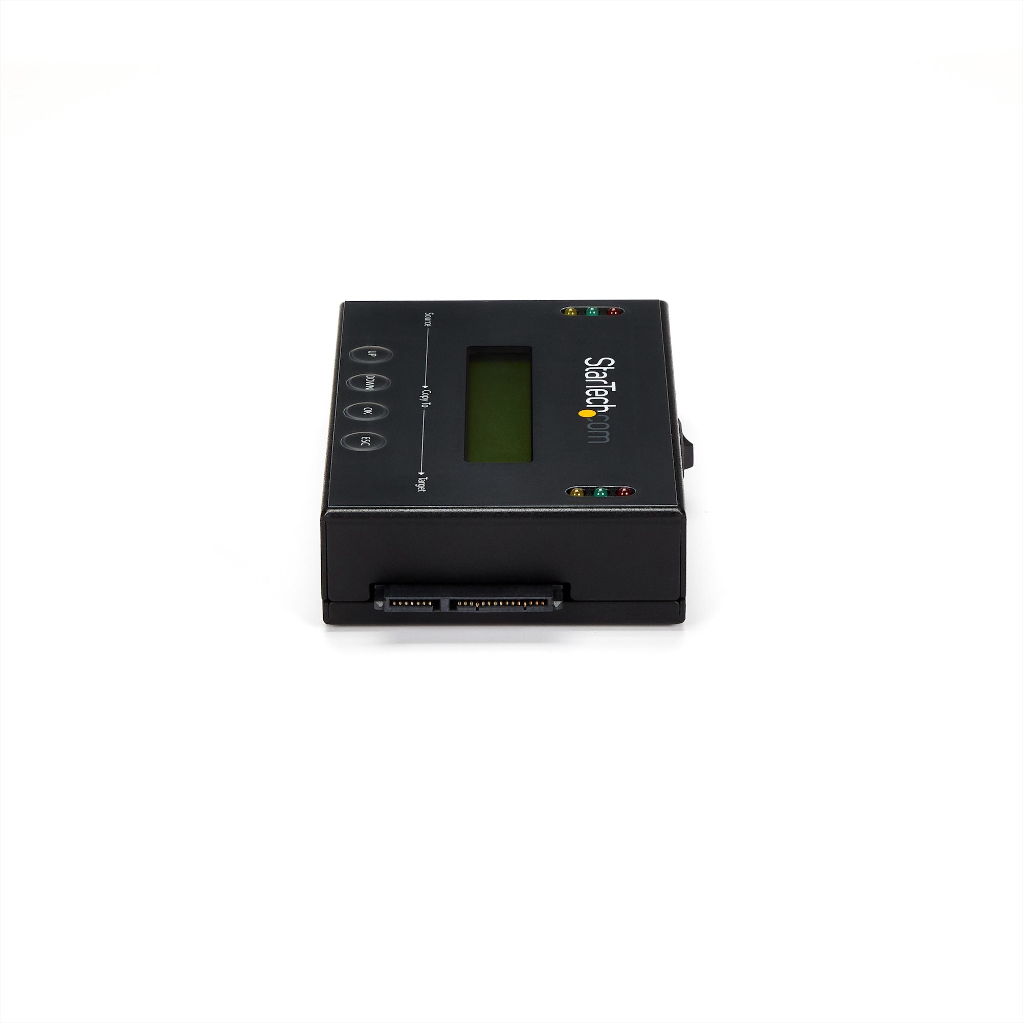 StarTech.com Duplicateur et Effaceur de Disque Dur Autonome 1:1, Cloneur et Effaceur de Disque SATA HDD/SSD, Écran LCD, Conforme TAA, Indépendant du Système d'Exploitation