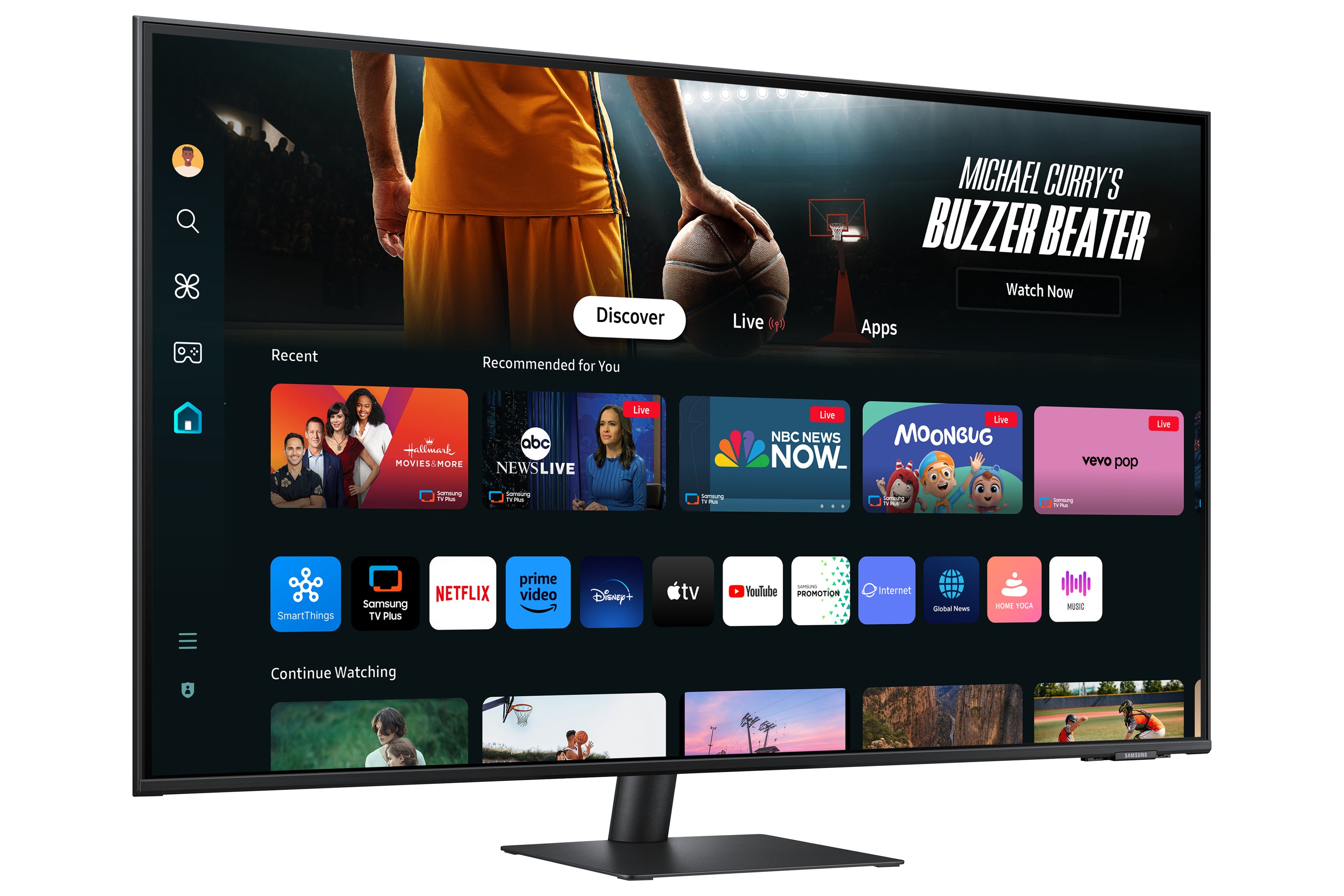 Samsung M70D écran plat de PC 109,2 cm (43") 3840 x 2160 pixels 4K Ultra HD LCD Noir