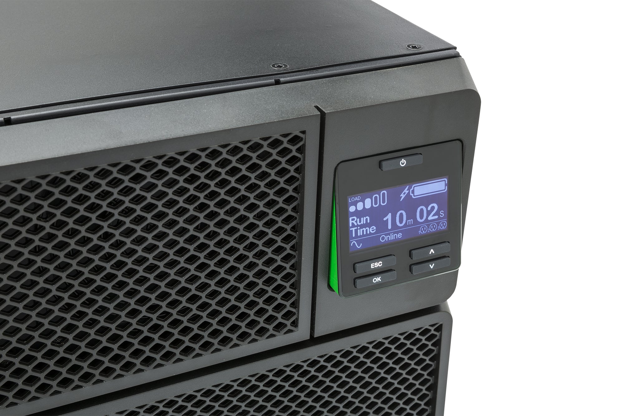 APC Smart-UPS On-Line SRT6KRMXLI - 6kW/VA, 6x C13, 4x C19, sortie monophasée câblée, montable en rack, NMC intégré