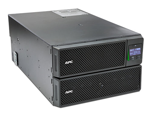APC Smart-UPS On-Line SRT8KRMXLI - 8kW/VA, 6x C13 + 4x C19 + sortie monophasée câblée, montable en rack, NMC intégré