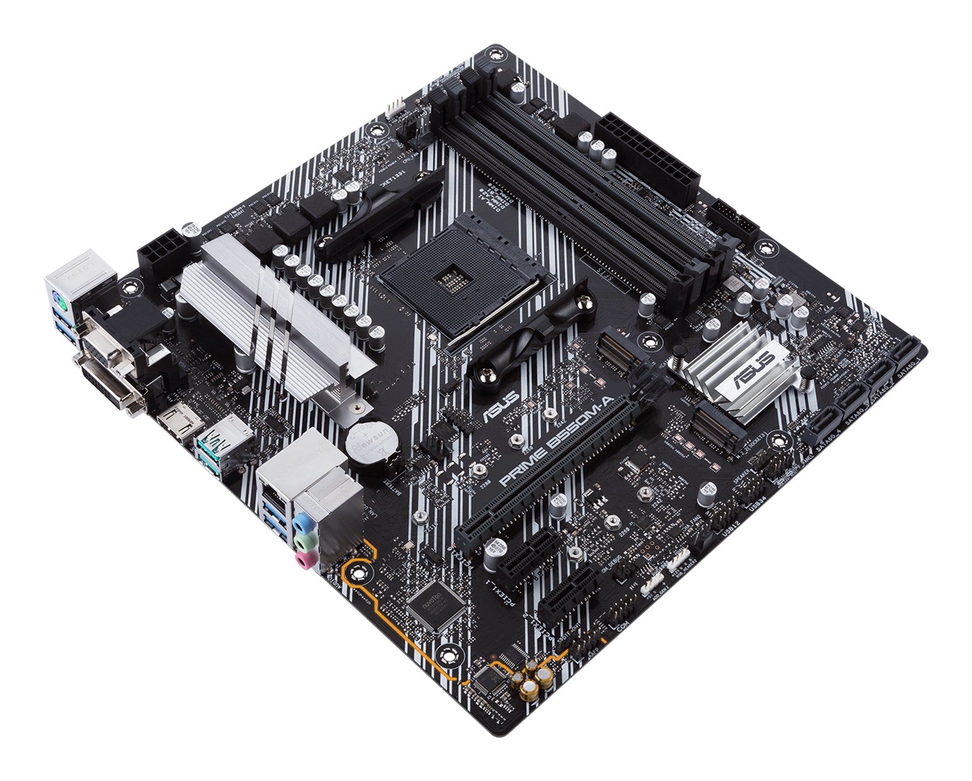 ASUS PRIME B550M-A AMD B550 Emplacement AM4 micro ATX