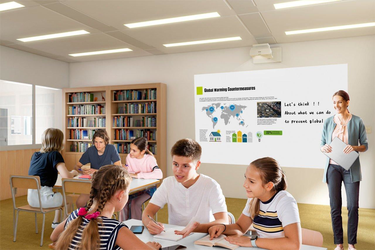 Epson EB-770Fi Projecteur à focale ultra courte 4100 ANSI lumens 3LCD 1080p (1920x1080) Blanc