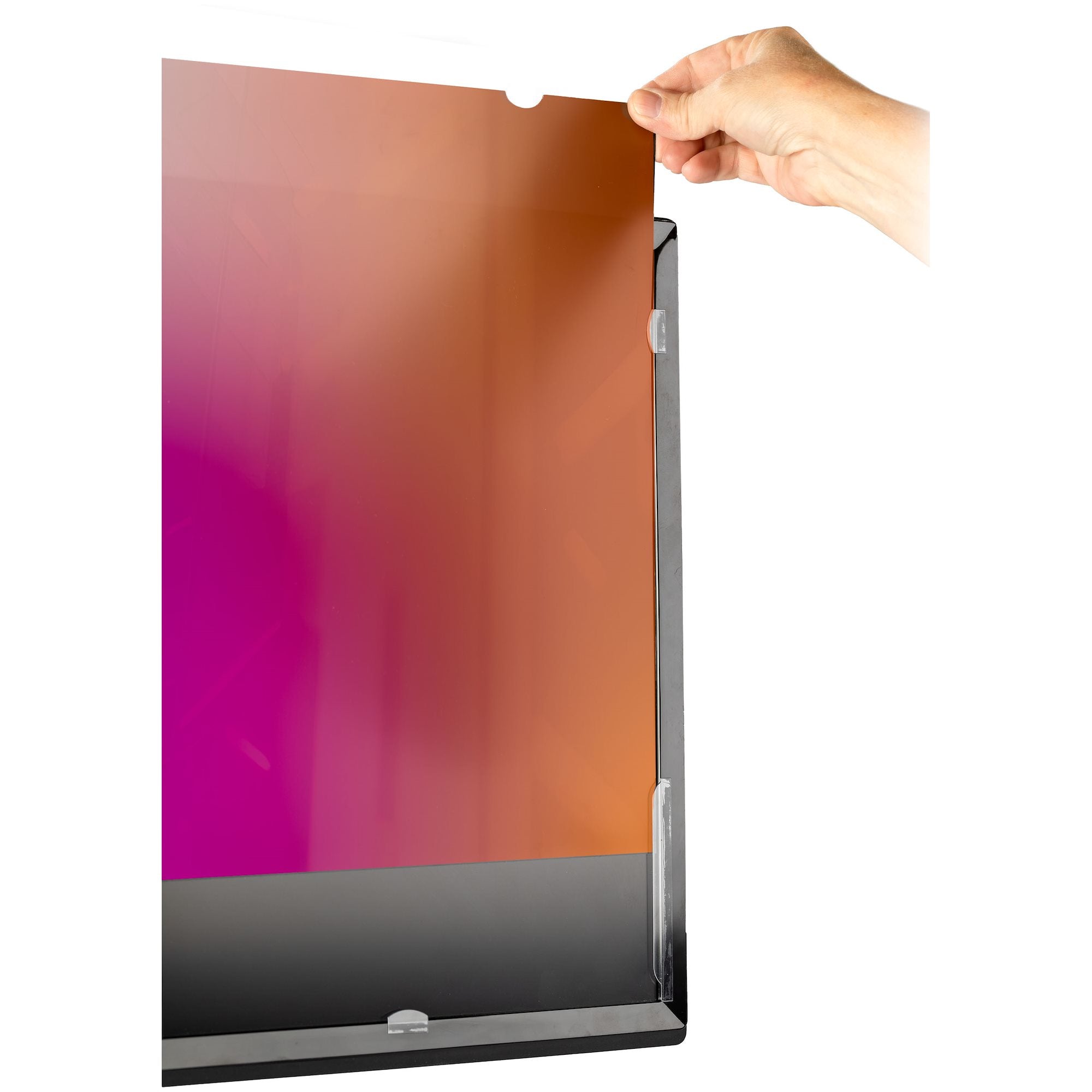 StarTech.com Filtre de Confidentialité pour Écran 27 pouces 16:9, Écran de Confidentialité Réversible Or, Filtre Anti Reflet pour Ordinateur Amélioré, Bouclier de Sécurité, +/- 30 Degrés