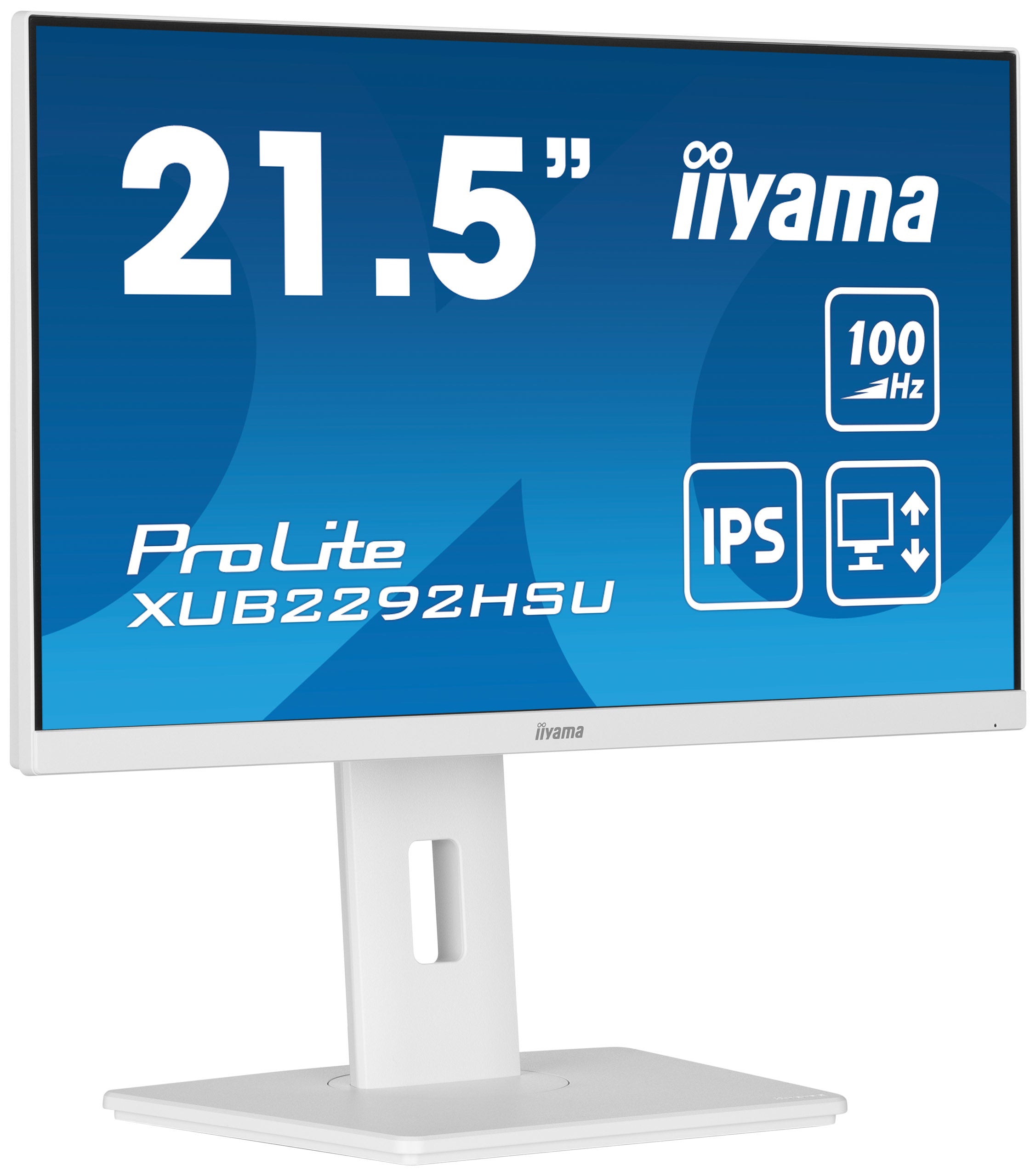 iiyama ProLite XUB2292HSU-W6 écran plat de PC 54,6 cm (21.5") 1920 x 1080 pixels Full HD LED Blanc