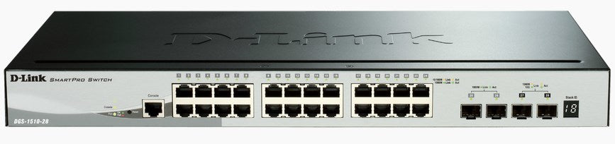 D-Link DGS-1510 Géré L3 Gigabit Ethernet (10/100/1000) Noir