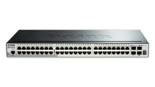 D-Link DGS-1510-52X commutateur réseau Géré L3 Gigabit Ethernet (10/100/1000) 1U Noir