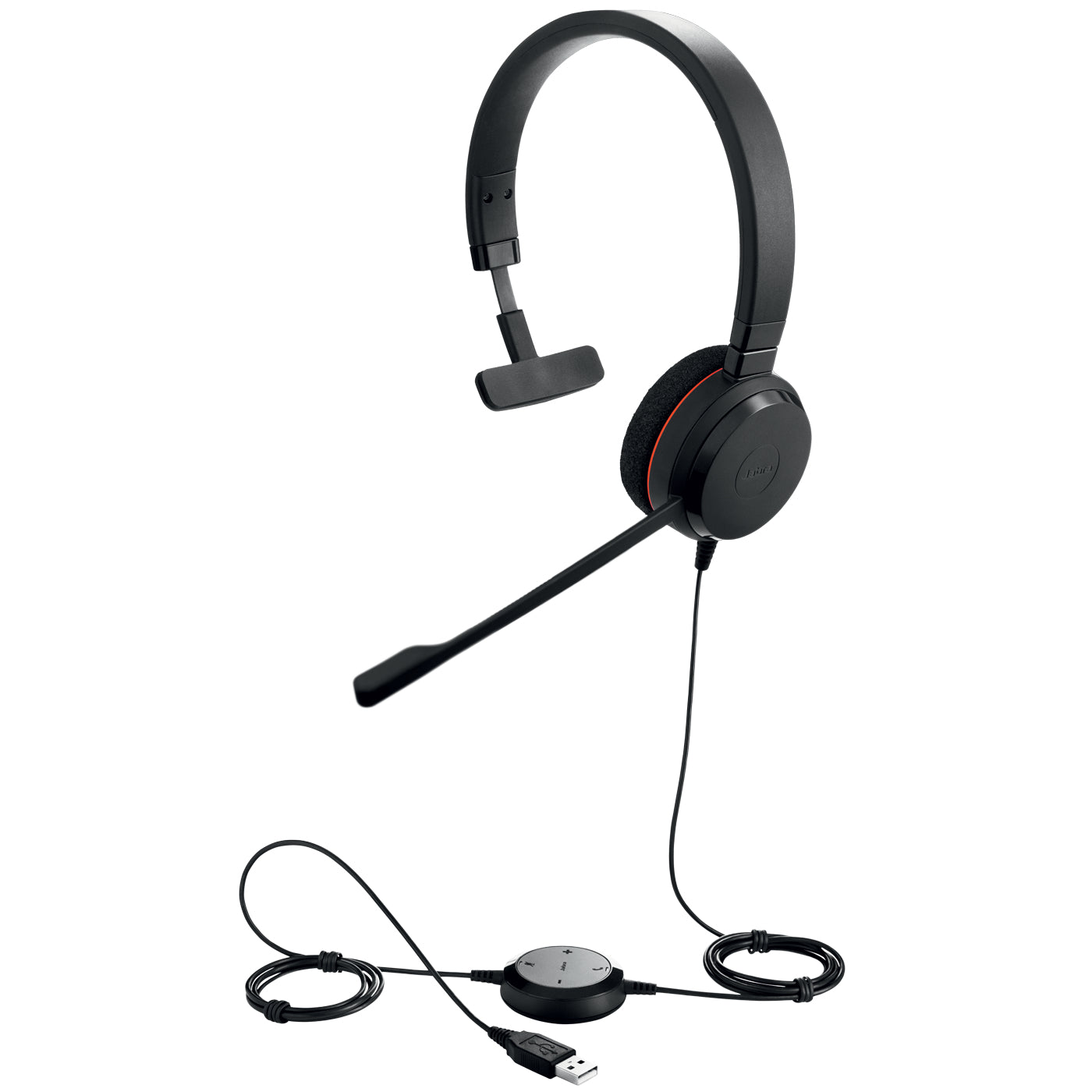 Jabra 4993-829-209 écouteur/casque Avec fil Arceau Bureau/Centre d'appels USB Type-A Noir