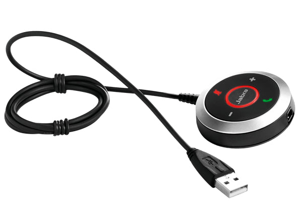 Jabra Evolve 40 Link MS télécommande Avec fil Acoustique Appuyez sur les boutons