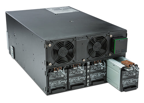APC Smart-UPS On-Line SRT8KRMXLI - 8kW/VA, 6x C13 + 4x C19 + sortie monophasée câblée, montable en rack, NMC intégré