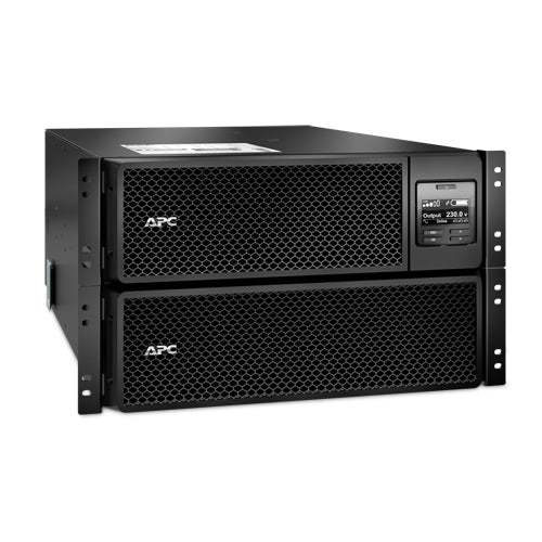 APC Smart-UPS On-Line SRT8KRMXLI - 8kW/VA, 6x C13 + 4x C19 + sortie monophasée câblée, montable en rack, NMC intégré