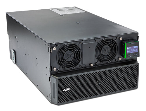 APC Smart-UPS On-Line SRT8KRMXLI - 8kW/VA, 6x C13 + 4x C19 + sortie monophasée câblée, montable en rack, NMC intégré