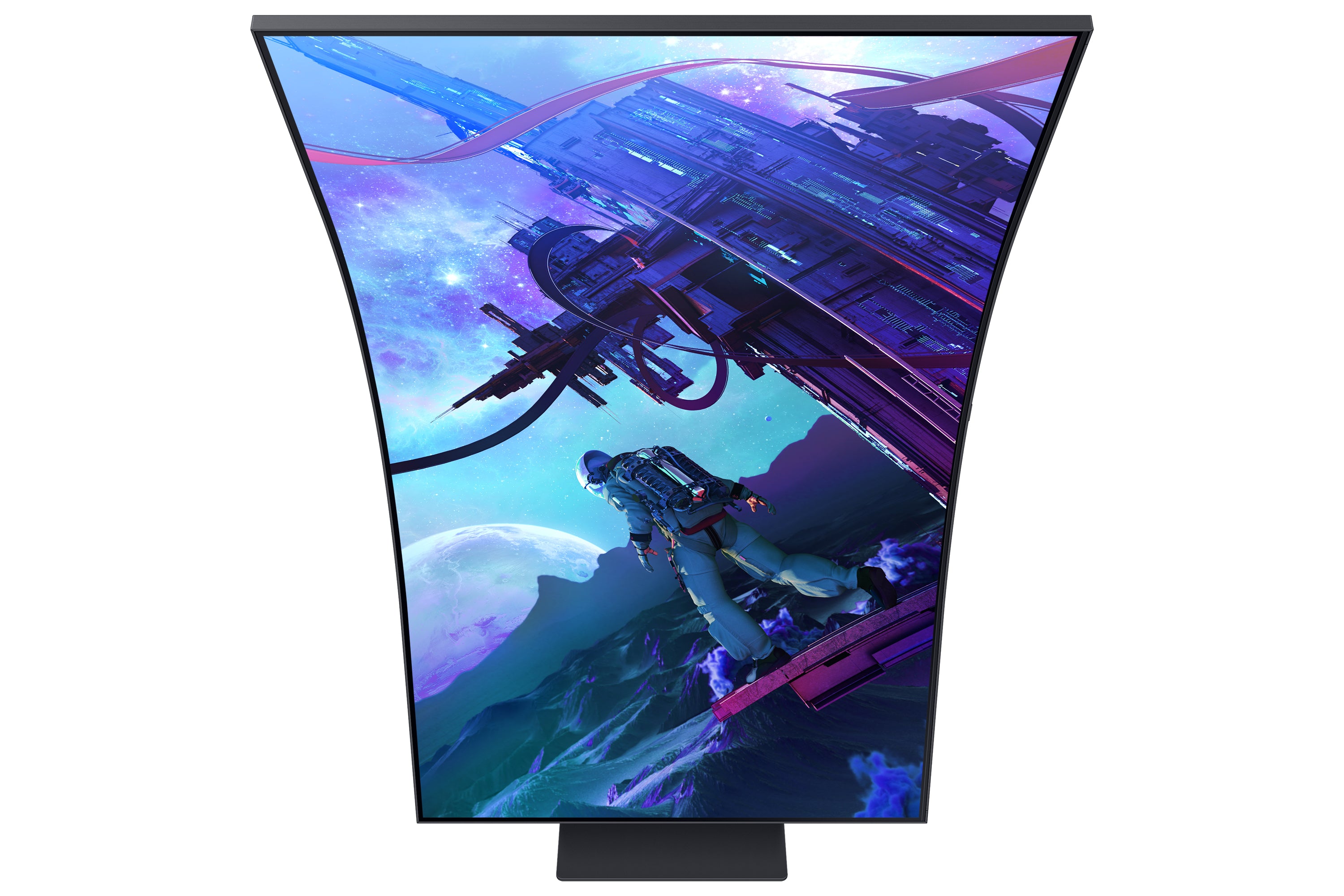 Samsung G97NC écran plat de PC 139,7 cm (55") 3840 x 2160 pixels 4K Ultra HD LED Noir