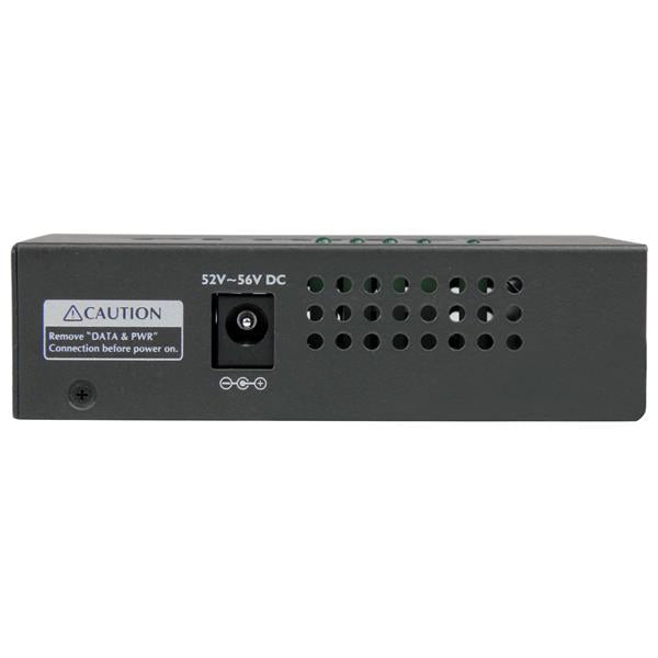 StarTech.com Injecteur PoE+ à 4 ports Gigabit - Midspan Power over Ethernet - 802.3at/af