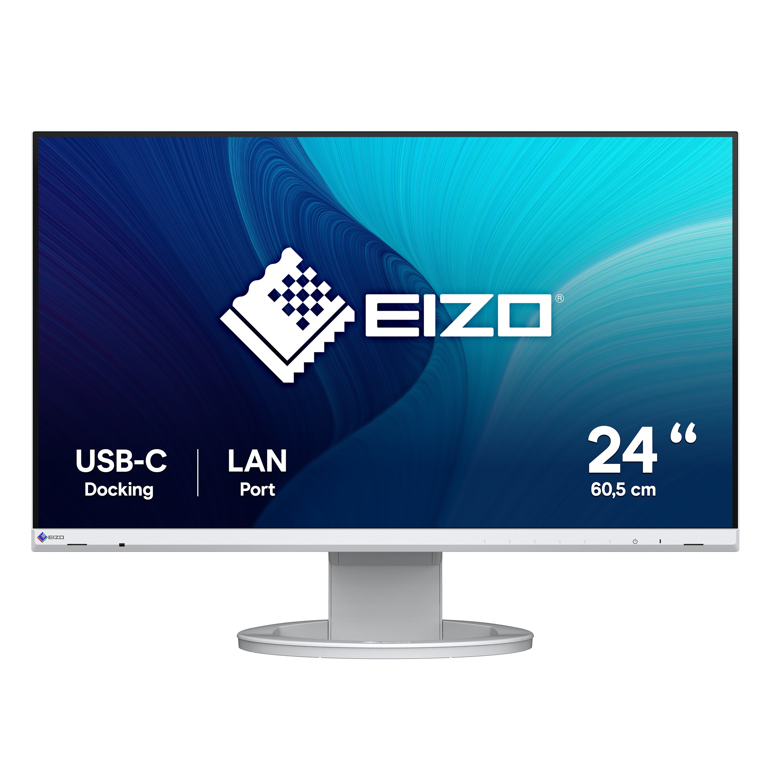 EIZO FlexScan EV2490-WT LED display 60,5 cm (23.8") 1920 x 1080 pixels Full HD Blanc