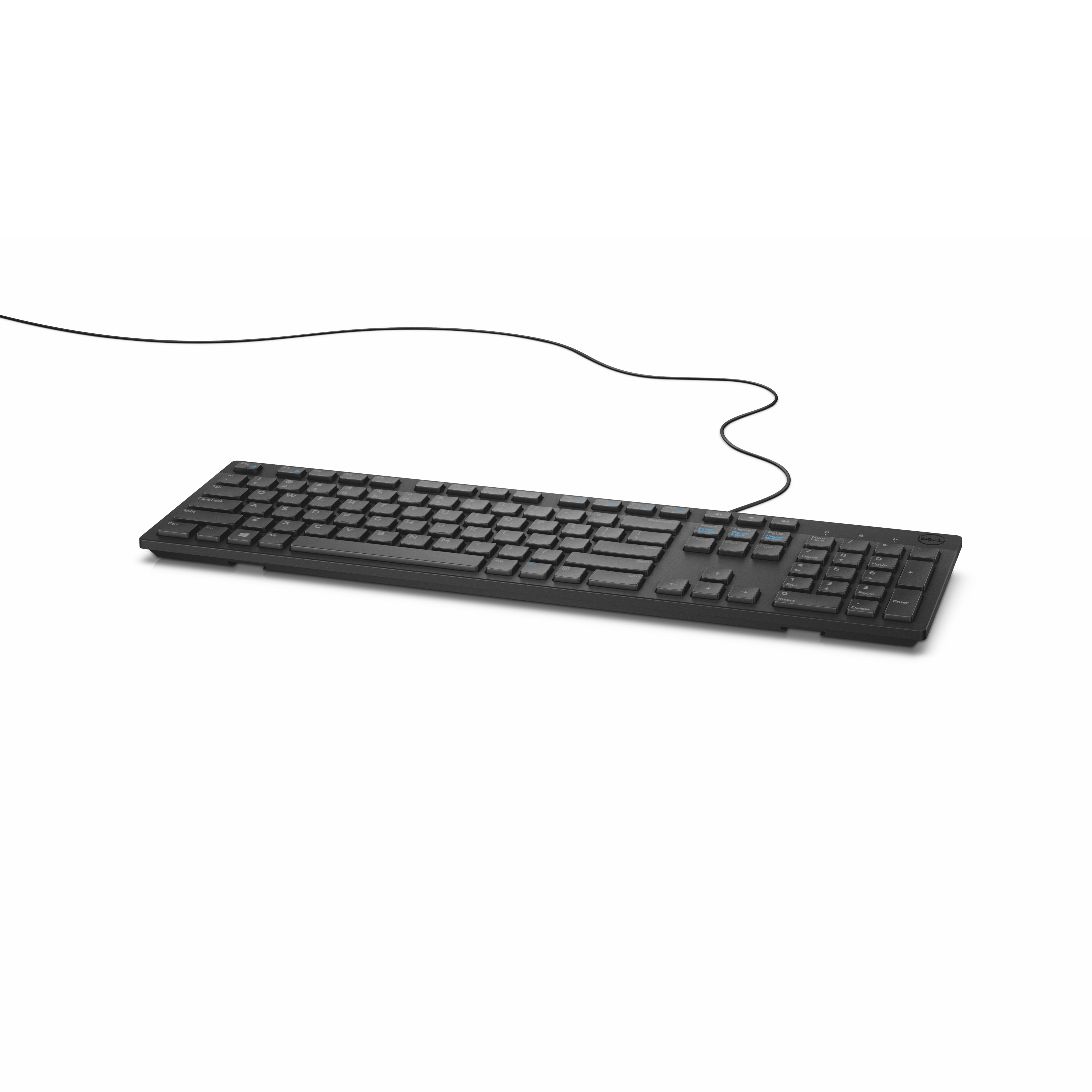 DELL Clavier filaire - KB216 - États-Unis international (QWERTY) - noir - (RTL BOX)