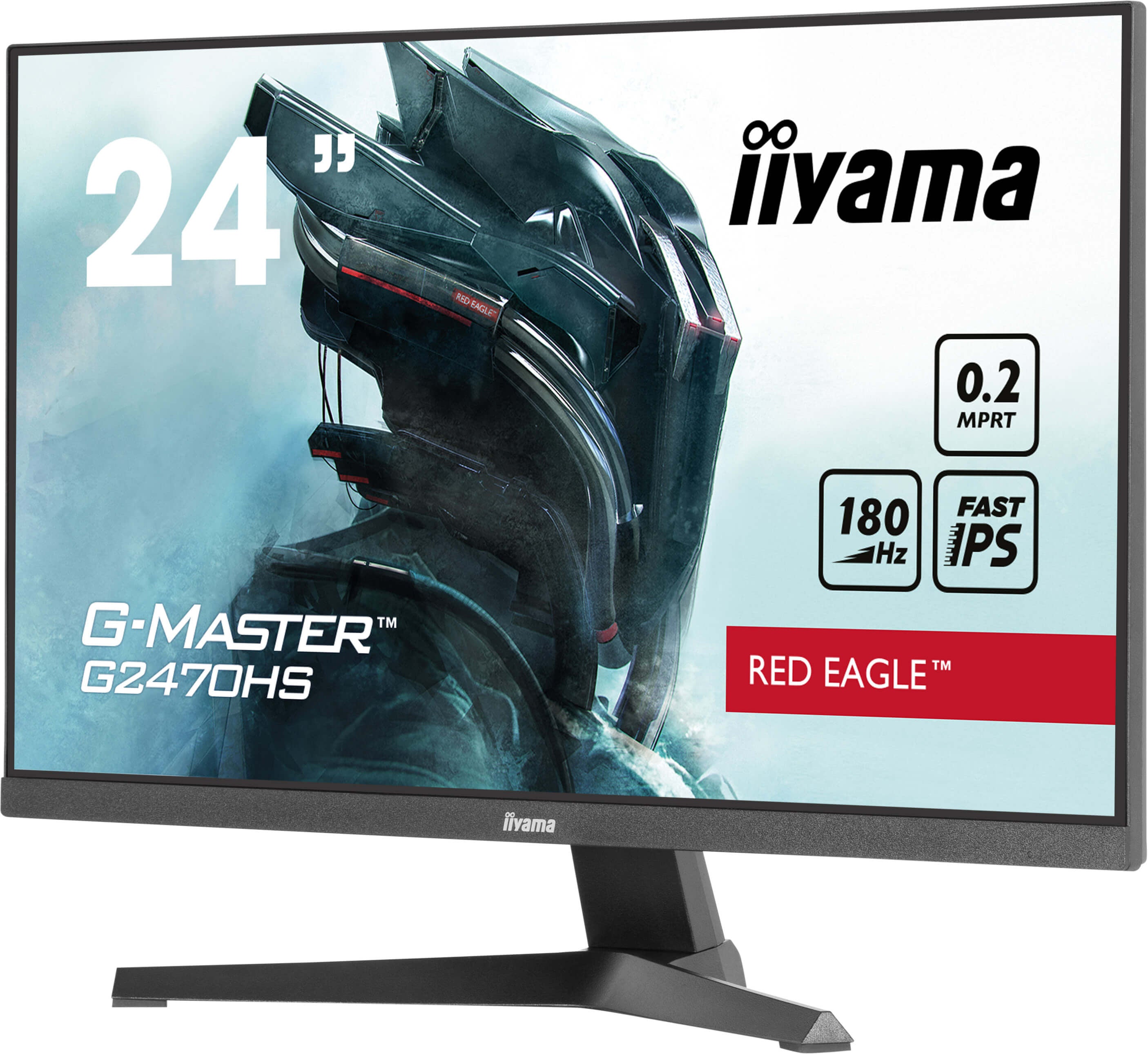 iiyama G-MASTER G2470HS-B1 écran plat de PC 60,5 cm (23.8") 1920 x 1080 pixels Full HD LCD Noir