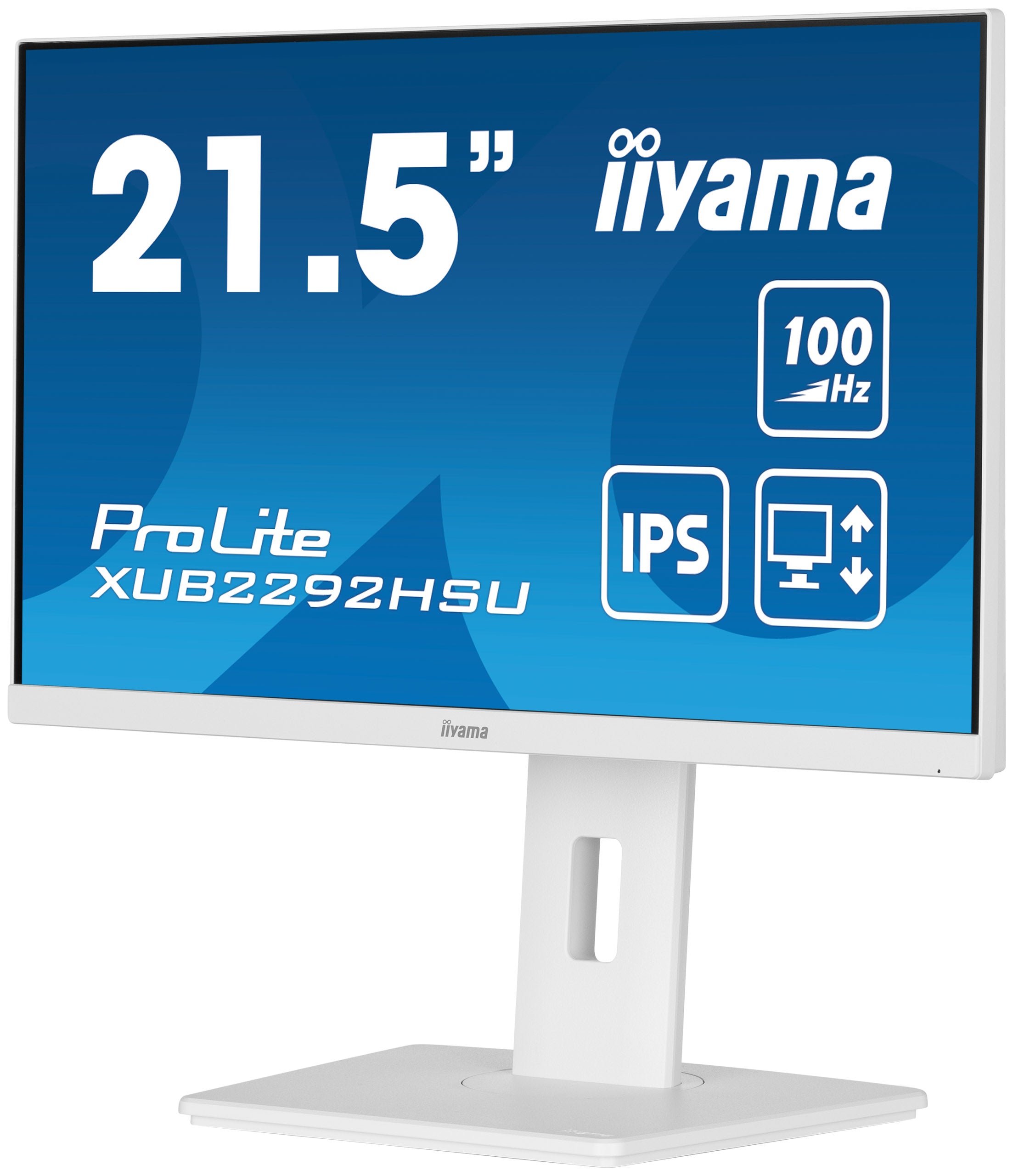iiyama ProLite XUB2292HSU-W6 écran plat de PC 54,6 cm (21.5") 1920 x 1080 pixels Full HD LED Blanc