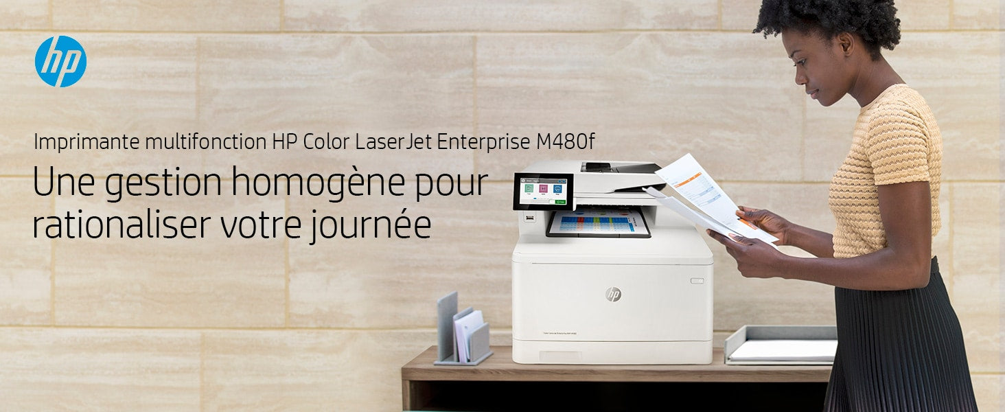 HP Color LaserJet Enterprise Imprimante multifonction couleur LaserJet Enterprise M480f