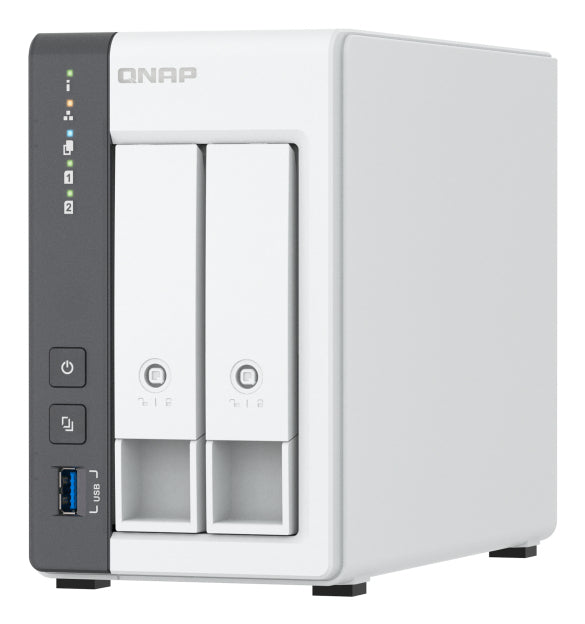 QNAP TS-216G serveur de stockage NAS Tower Cortex-A Cortex-A55 4 Go HDD Blanc
