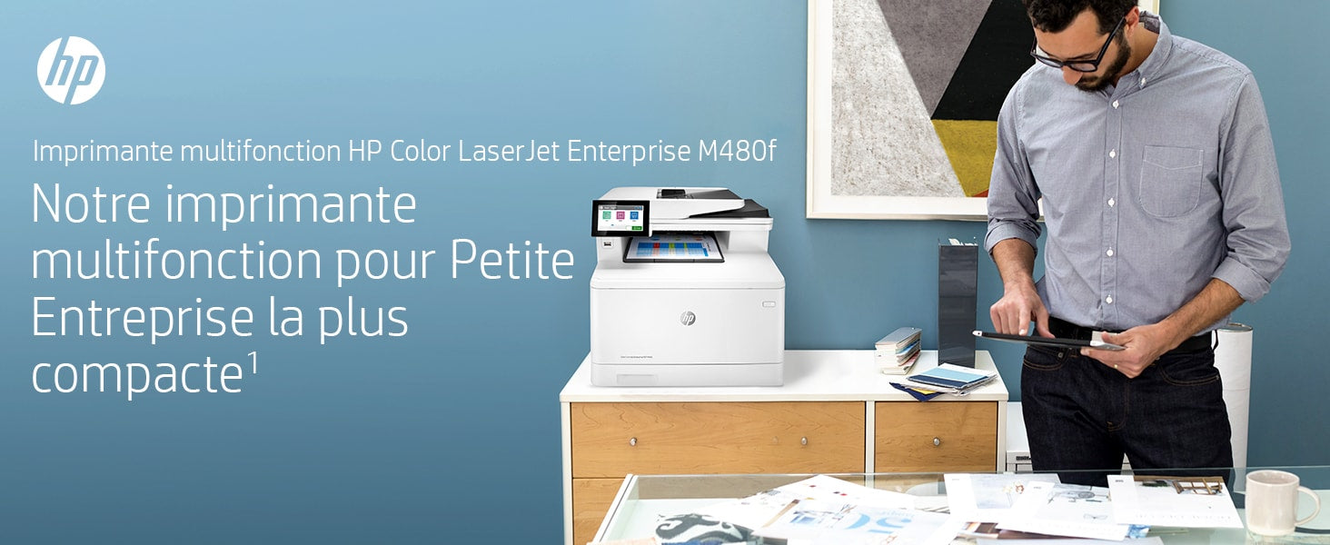 HP Color LaserJet Enterprise Imprimante multifonction couleur LaserJet Enterprise M480f