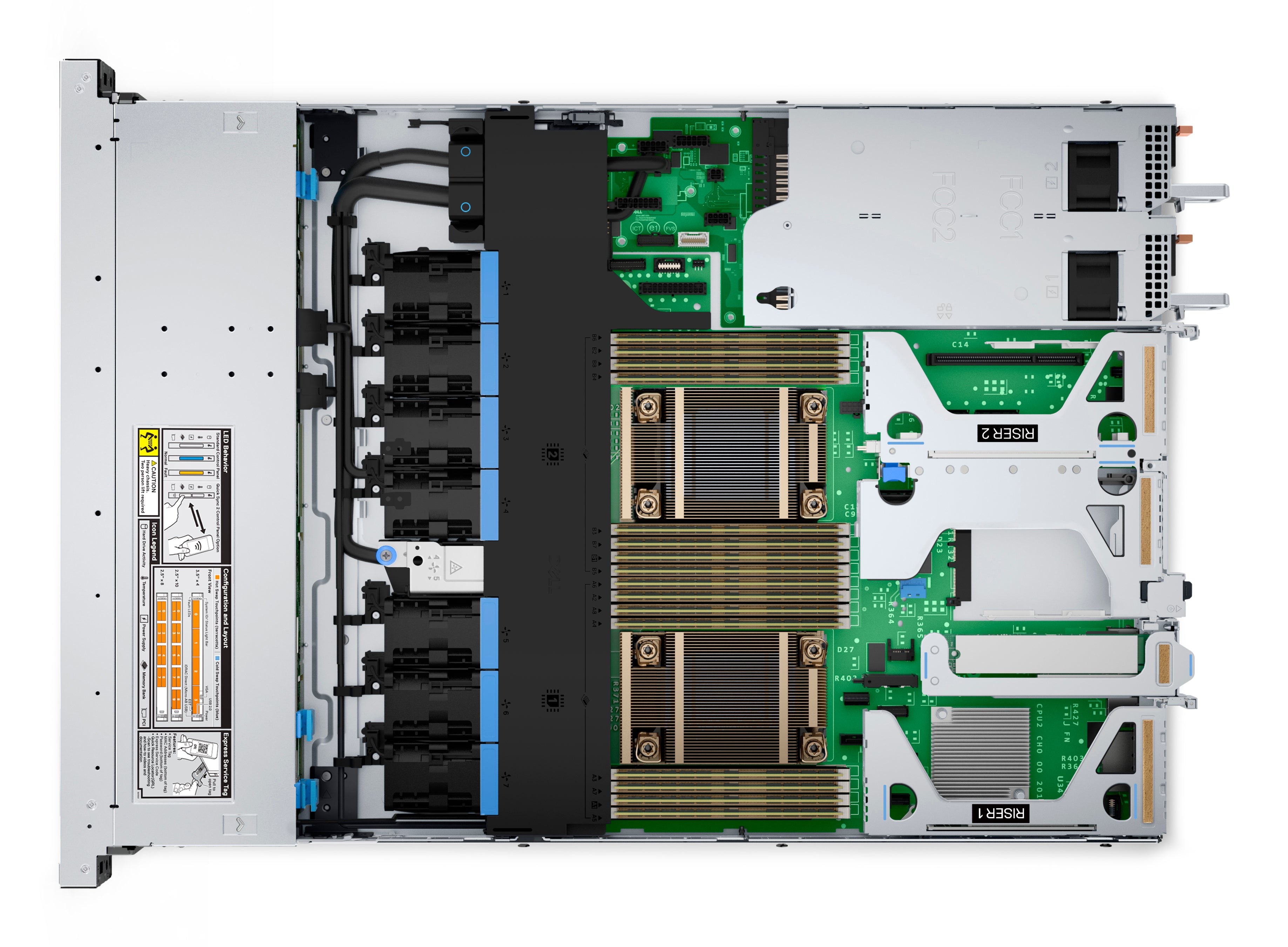 DELL PowerEdge R450 serveur 480 Go Rack (1 U) Intel® Xeon® Silver 4310 2,1 GHz 16 Go DDR4-SDRAM 1100 W
