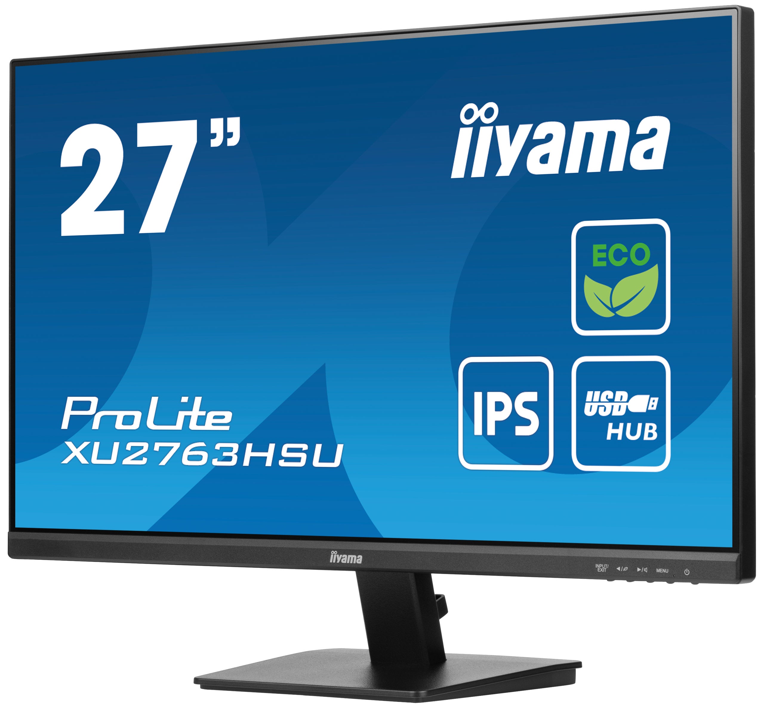 iiyama ProLite XU2763HSU-B1 écran plat de PC 68,6 cm (27") 1920 x 1080 pixels Full HD LED Noir