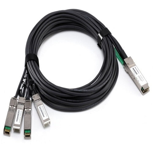 DELL 470-AAXG câble InfiniBand et à fibres optiques 3 m QSFP+ 4x SFP+ Noir