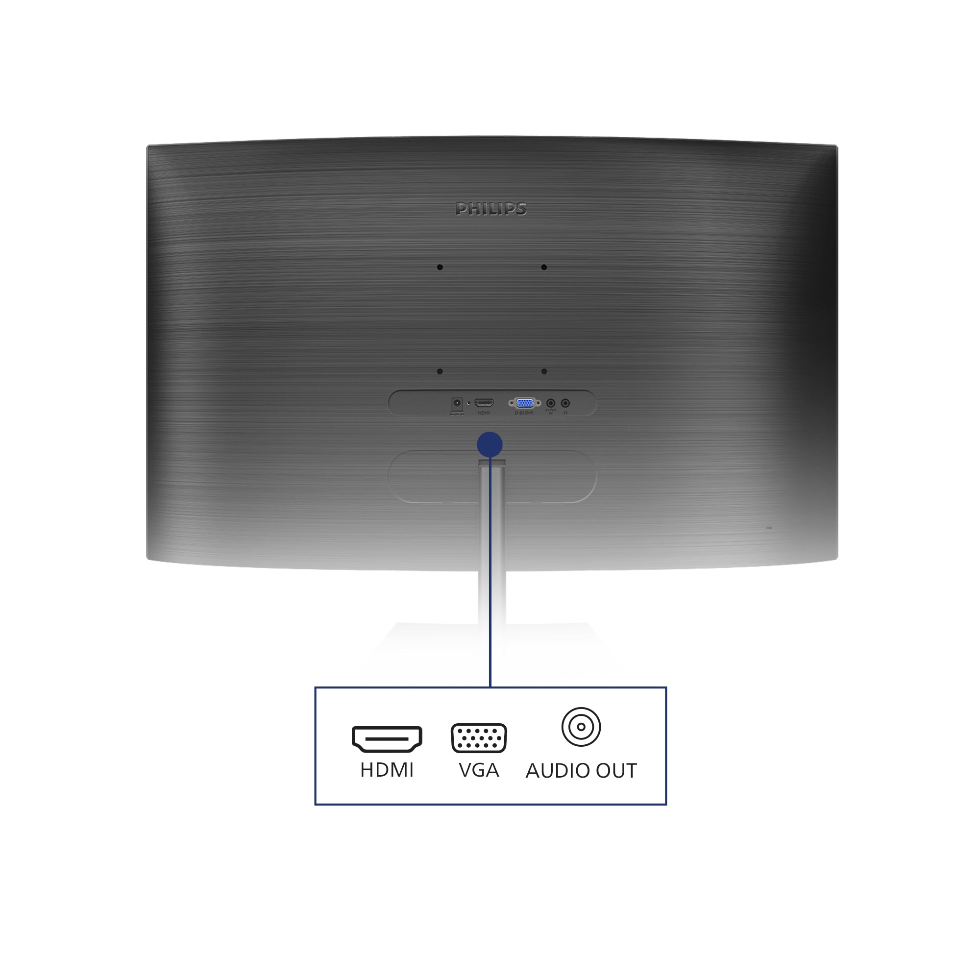Philips E Line 241E1SCA/00 écran plat de PC 59,9 cm (23.6") 1920 x 1080 pixels Full HD LCD Noir