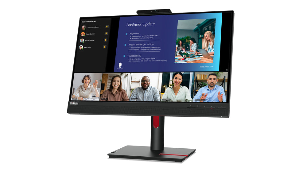Lenovo ThinkVision T24v-30 LED display 60,5 cm (23.8") 1920 x 1080 pixels Full HD Noir