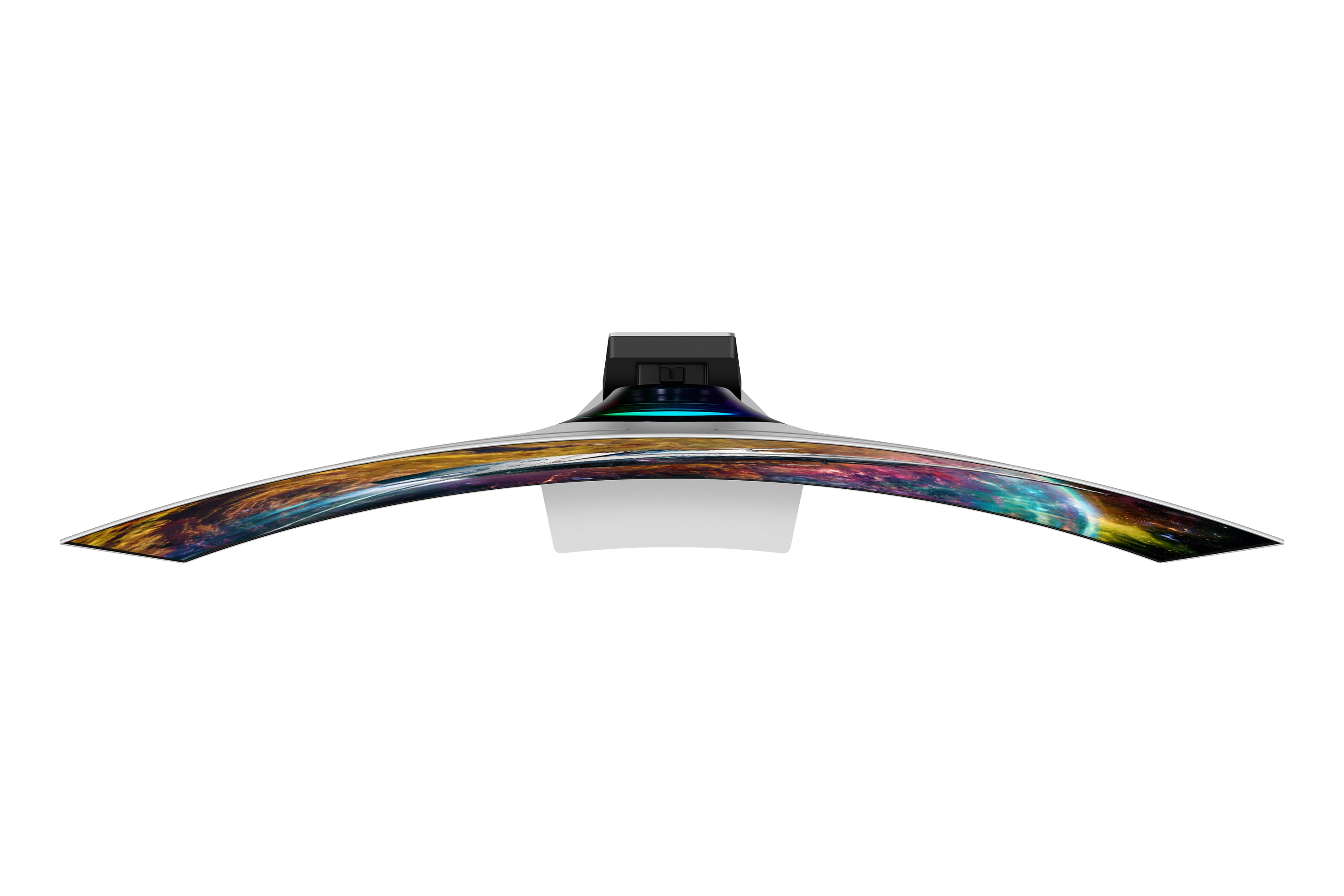 Samsung G95SC écran plat de PC 124,5 cm (49") 5120 x 1440 pixels Dual QHD OLED Argent