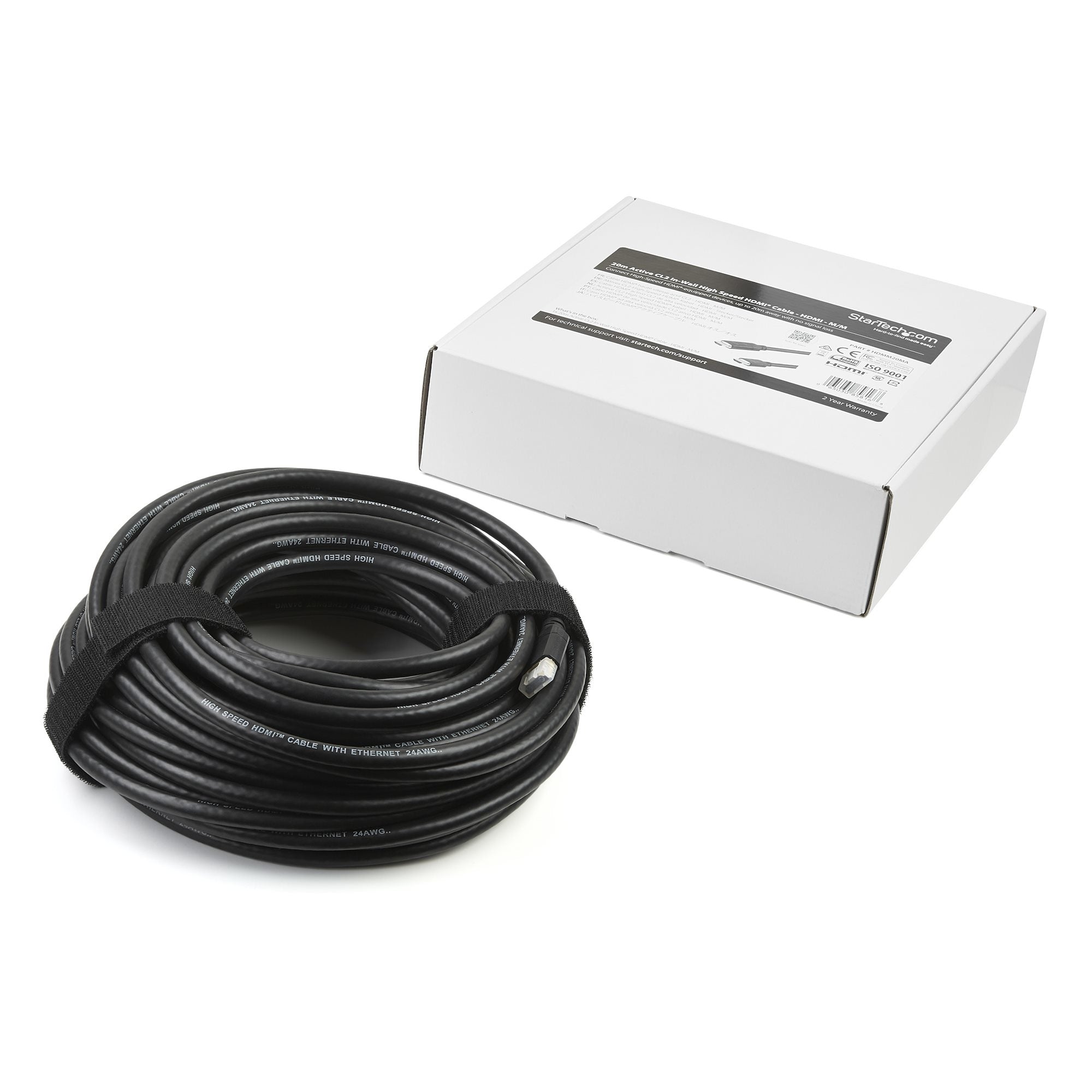 StarTech.com HDMM30MA câble HDMI 30 m HDMI Type A (Standard) Noir