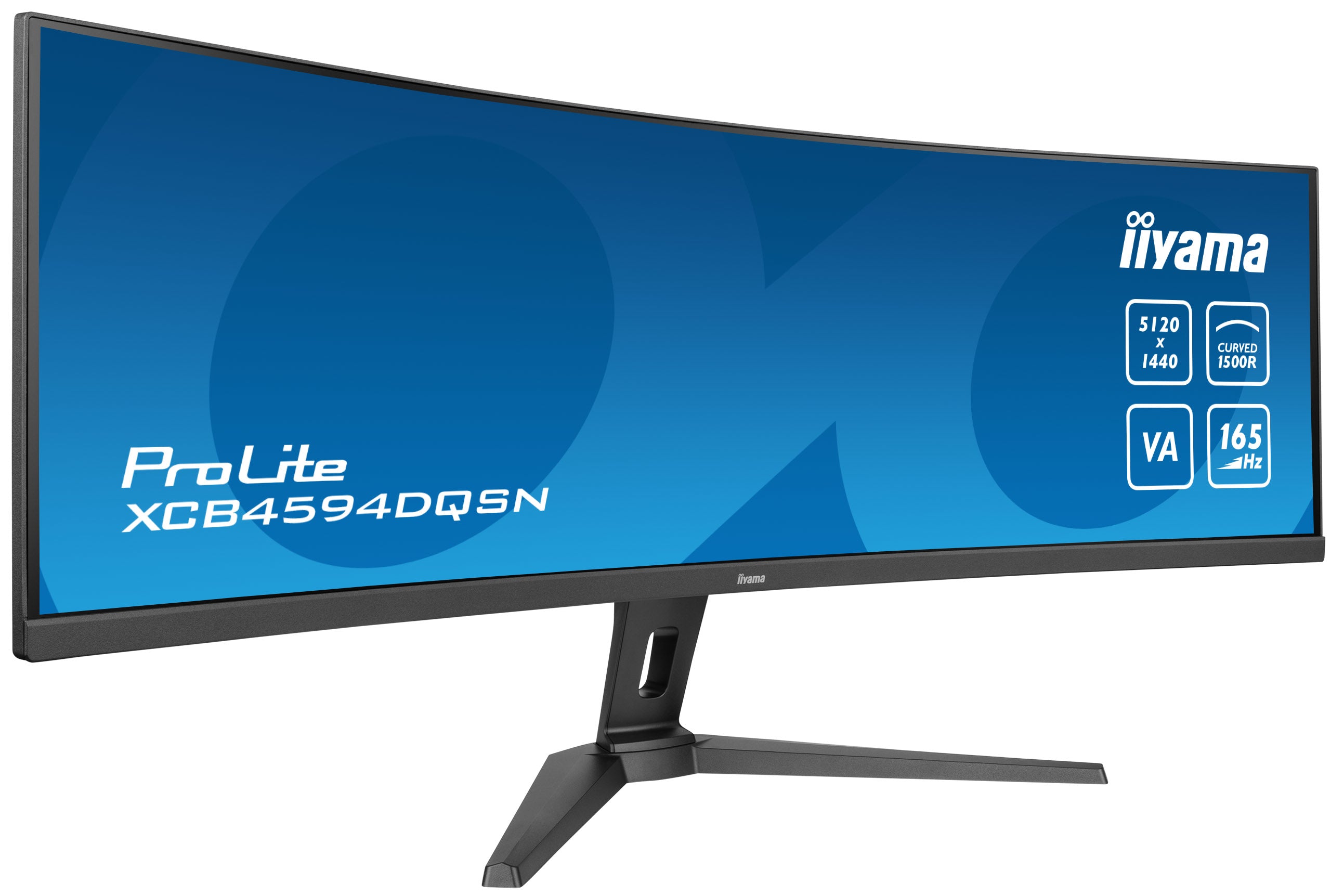 iiyama G-MASTER 45"LCD Curved Bus. UWQHD écran plat de PC 114,3 cm (45") 5120 x 1440 pixels Dual QHD LED Noir