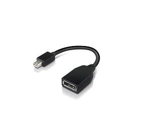 Lenovo 4X90L13971 câble DisplayPort Mini DisplayPort Noir