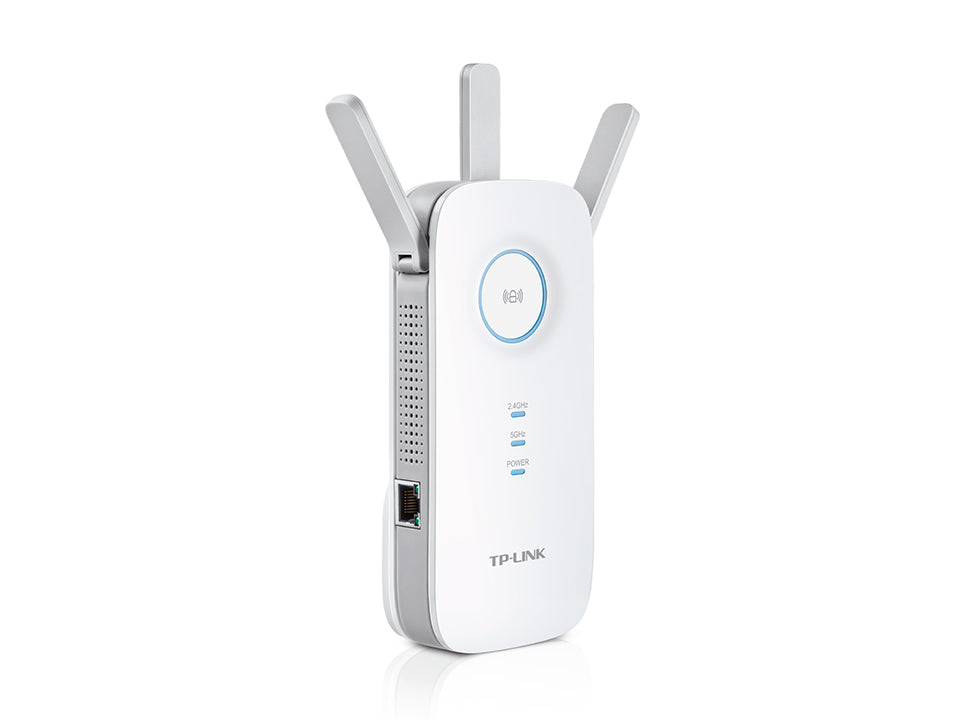 TP-Link RE450 prolongateur réseau Émetteur réseau Blanc 10, 100, 1000 Mbit/s
