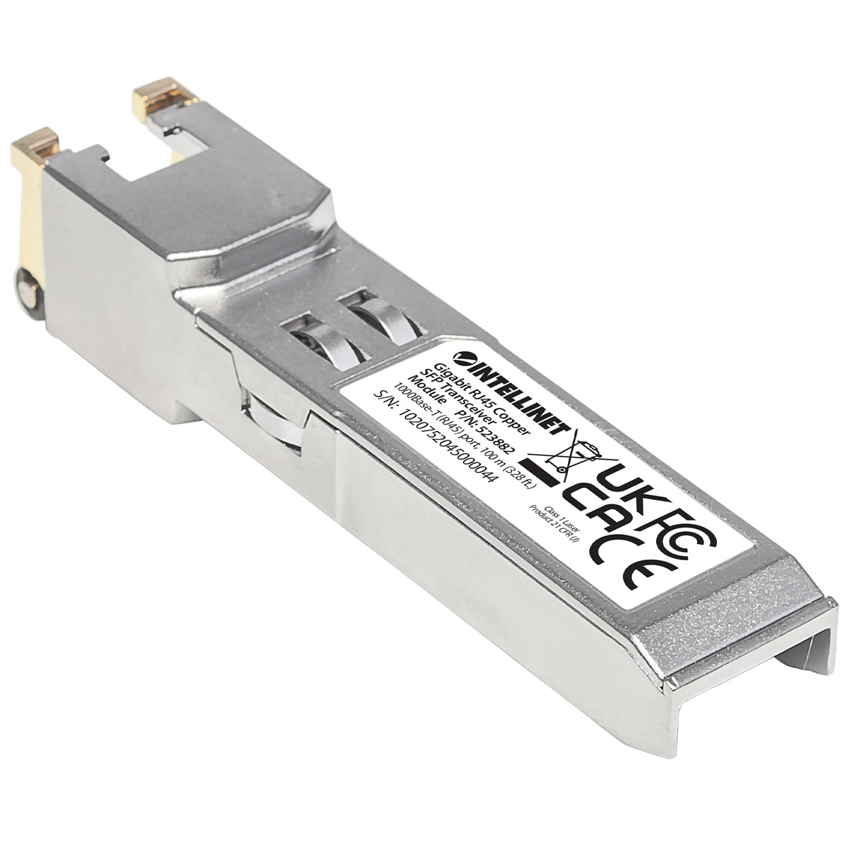 Intellinet 523882 module émetteur-récepteur de réseau 1250 Mbit/s SFP