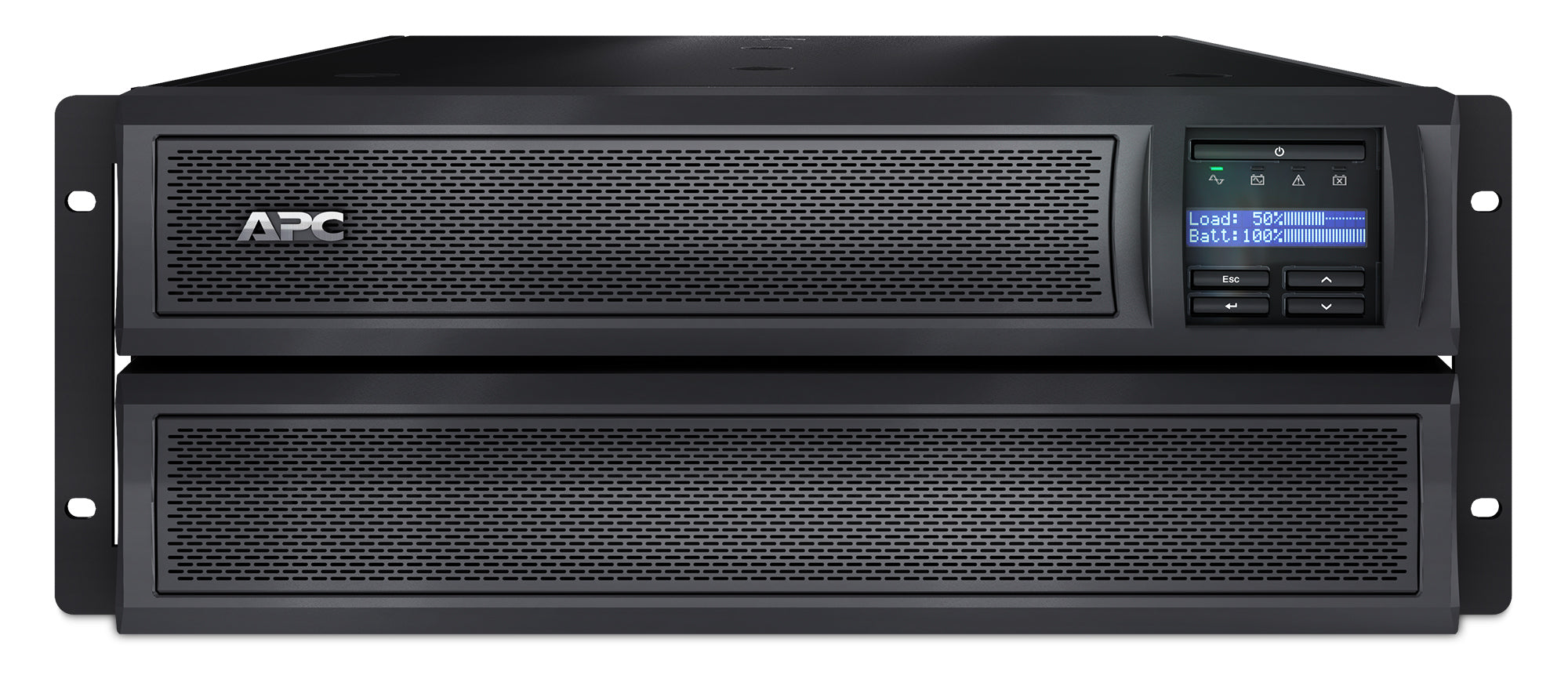 APC Smart-UPS X SMX2200HVNC - 2200VA, 8x C13 + 2x C19 sortie, USB, runtime extensible, profondeur limitée, NMC