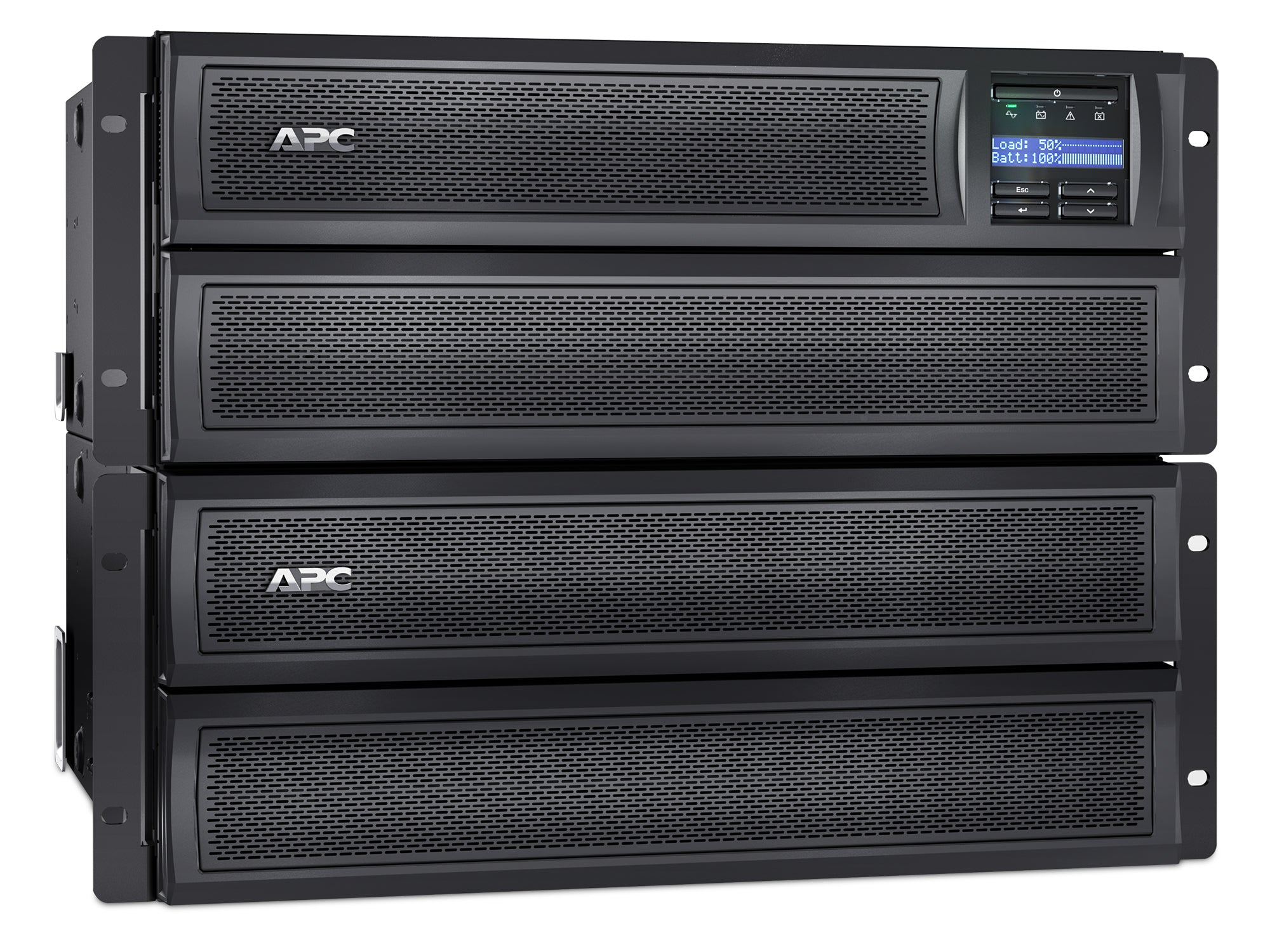 APC Smart-UPS X SMX3000HVNC - 3000VA, 8x C13 + 2x C19 sortie, USB, runtime extensible, profondeur limitée, NMC