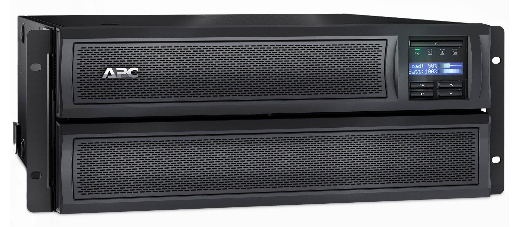 APC Smart-UPS X SMX2200HVNC - 2200VA, 8x C13 + 2x C19 sortie, USB, runtime extensible, profondeur limitée, NMC