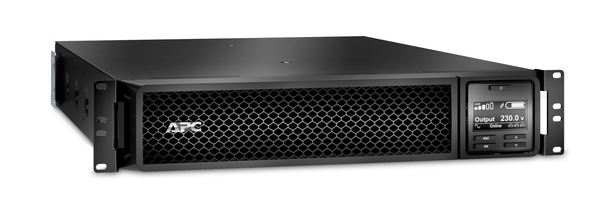 APC Smart-UPS en ligne SRT2200RMXLI-NC - 2200 VA, 8x C13 et 2x C19, montage en rack, NMC