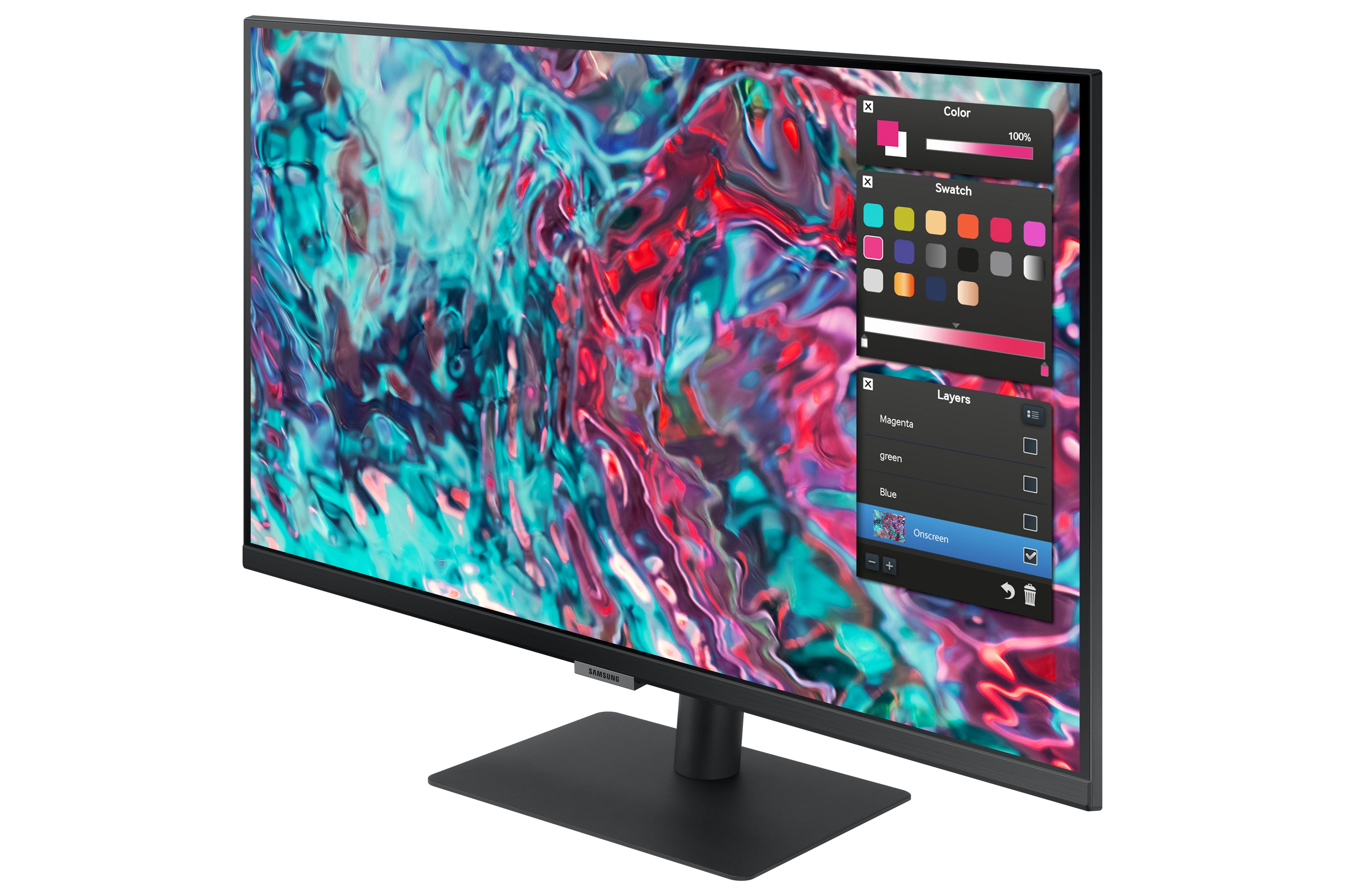 Samsung S80TB LED display 68,6 cm (27") 3840 x 2160 pixels 4K Ultra HD Noir
