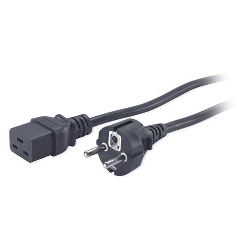 APC , Power Cord, C19 to CEE/7 Schuko, 2.5m